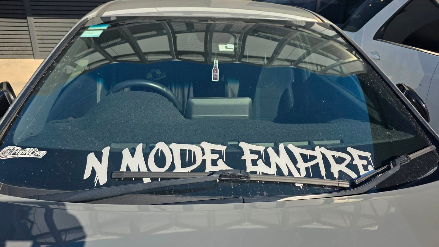 N MODE EMPIRE 88x14cm CAR STICKER
