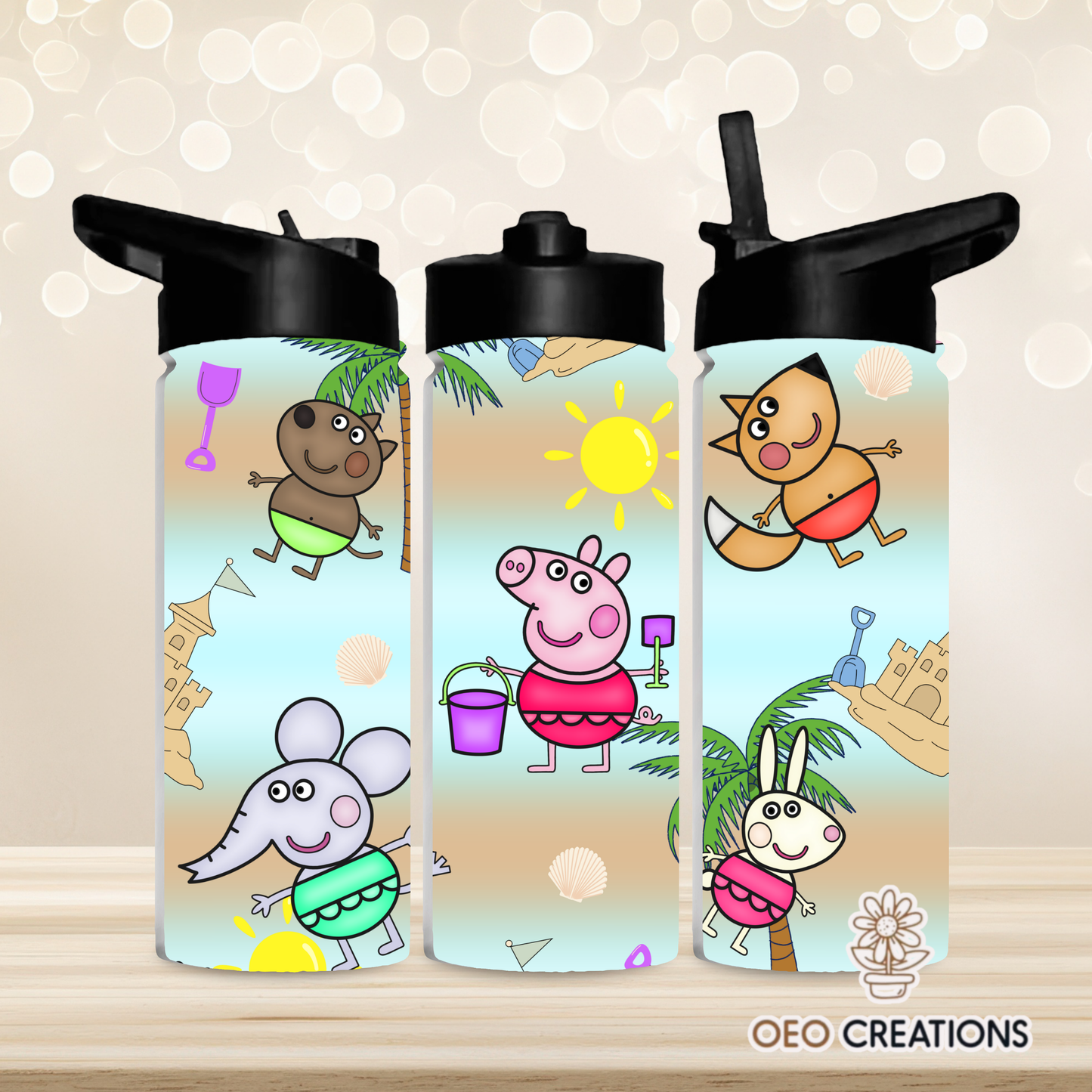 18oz Water- Peppa Pig