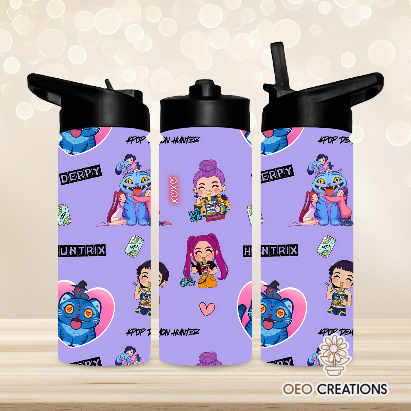 18oz Water Bottle Kpop 8