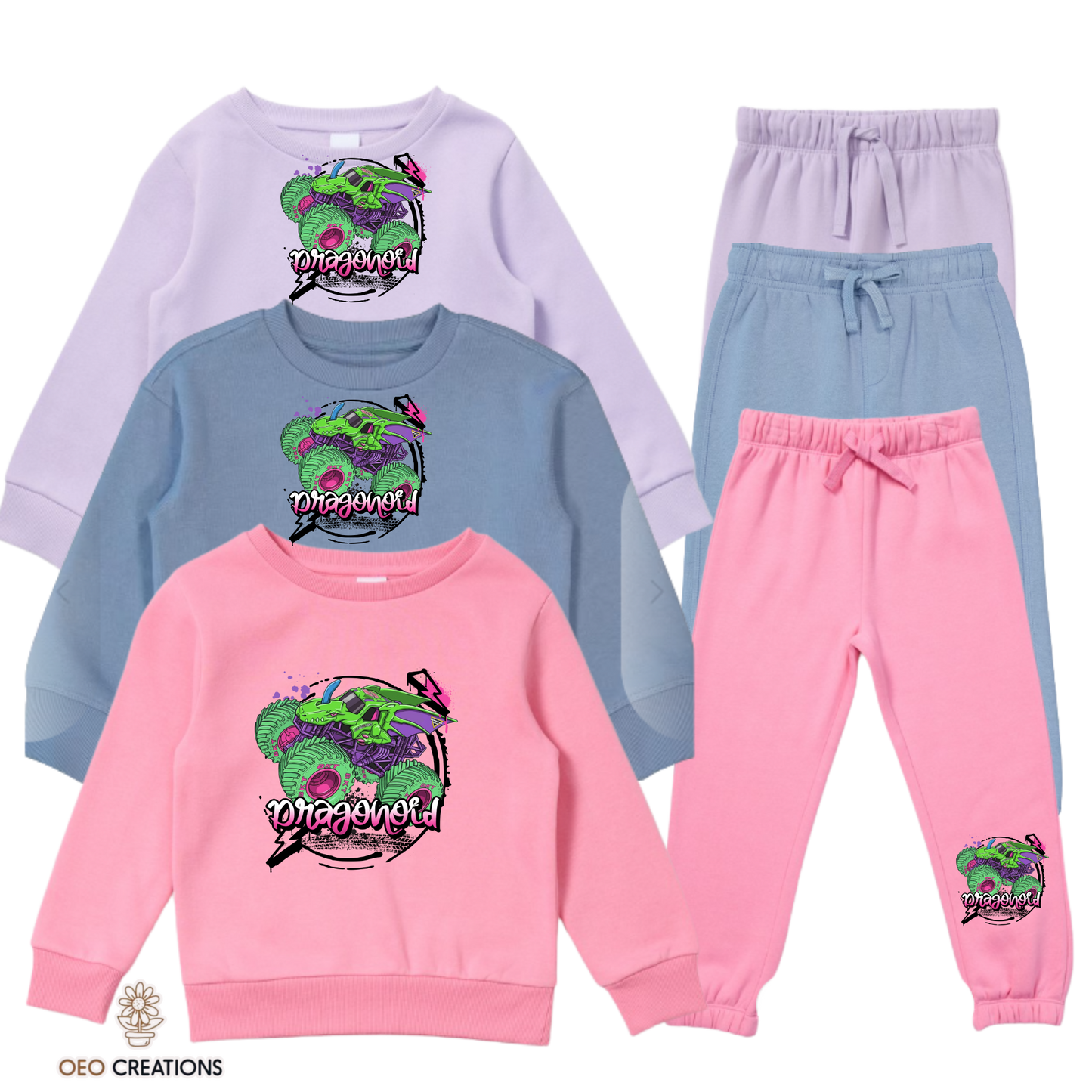 Neon Dragonoid Tracksuit Set