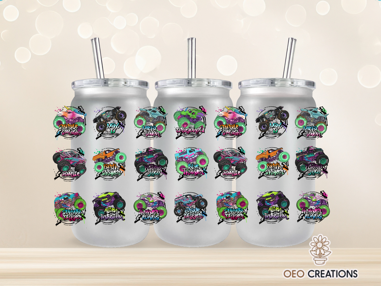Monster Jam Neon Nitro Cup