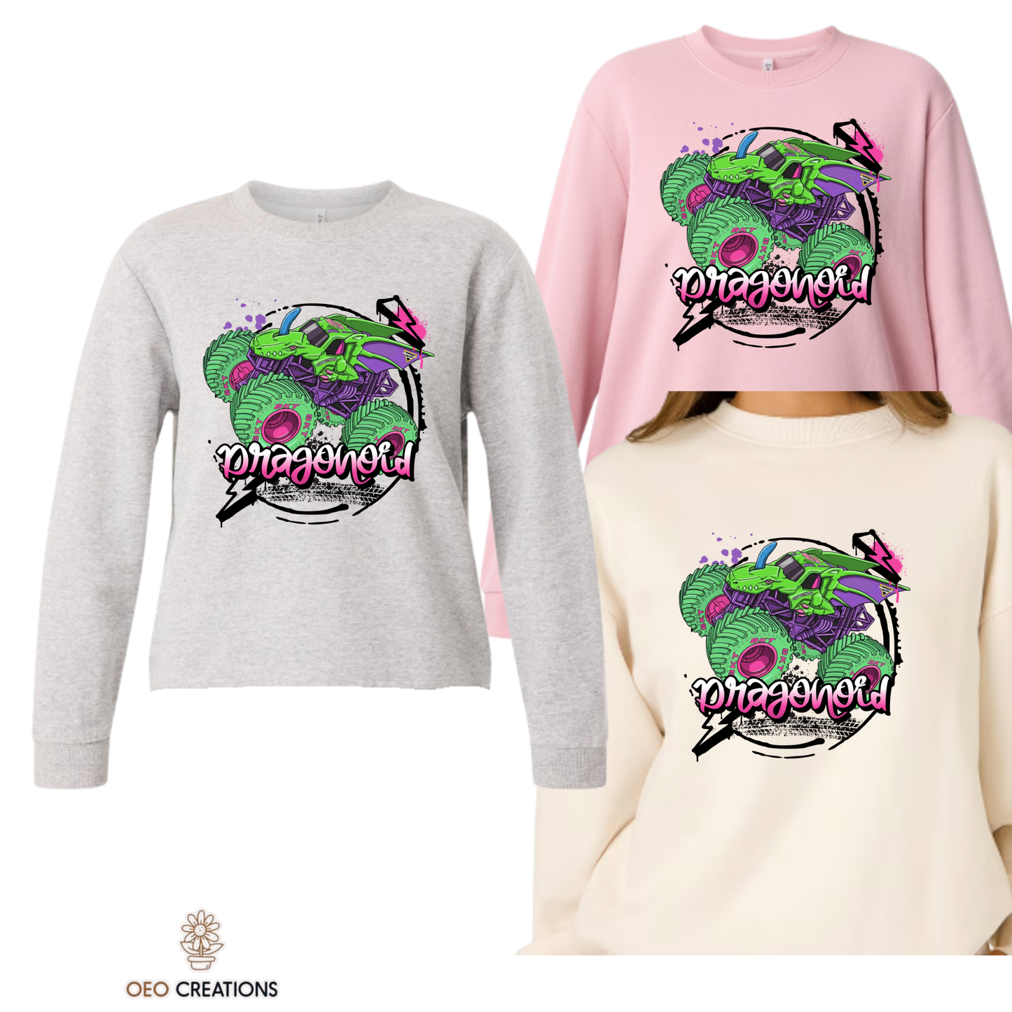 Adults Neon Dragonoid