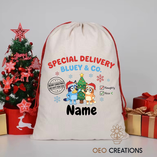 Bluey Santa Sack 2
