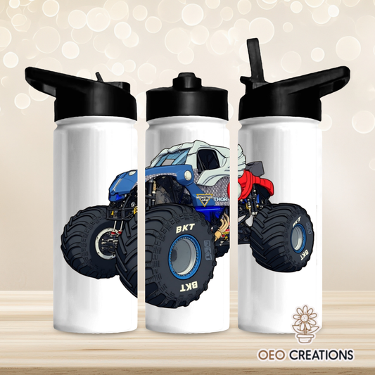 18oz Water Bottle Monster Jam 44