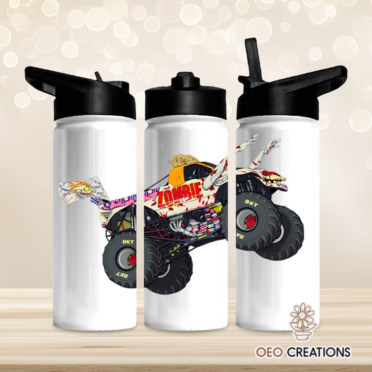 18oz Water Bottle Monster Jam 38