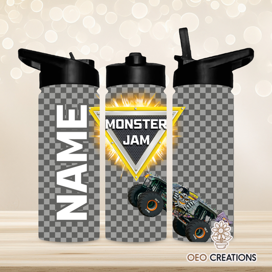 18oz Water Bottle Monster Jam 31