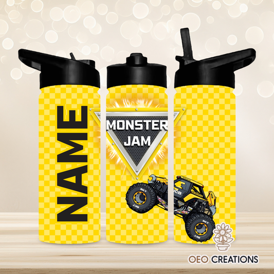 18oz Water Bottle Monster Jam 26