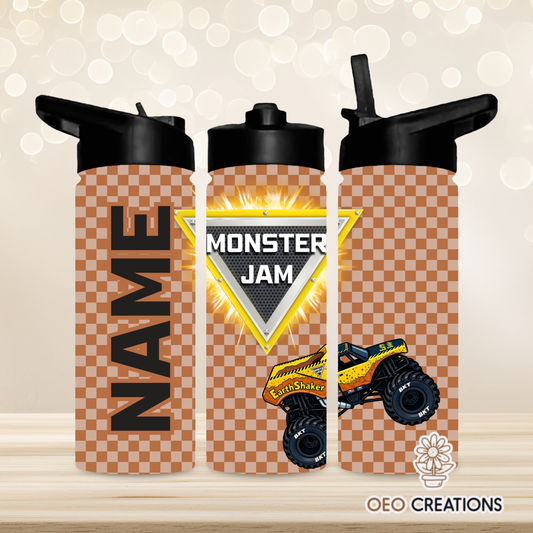18oz Water Bottle Monster Jam 27