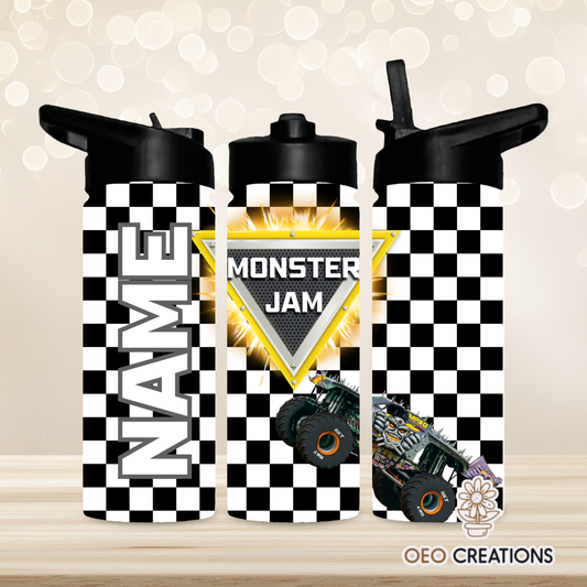 18oz Water Bottle Monster Jam 23