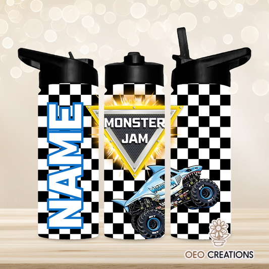 18oz Water Bottle Monster Jam 11
