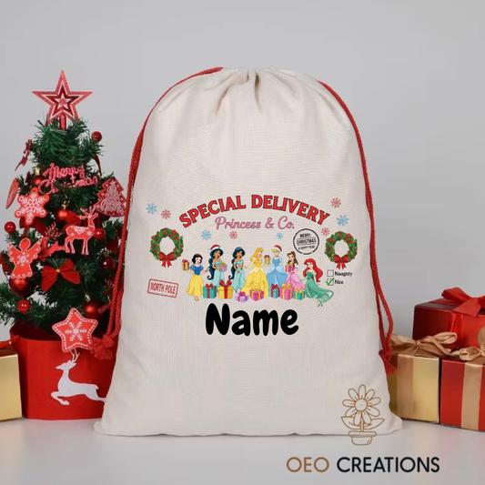 Disney Princess Santa Sack