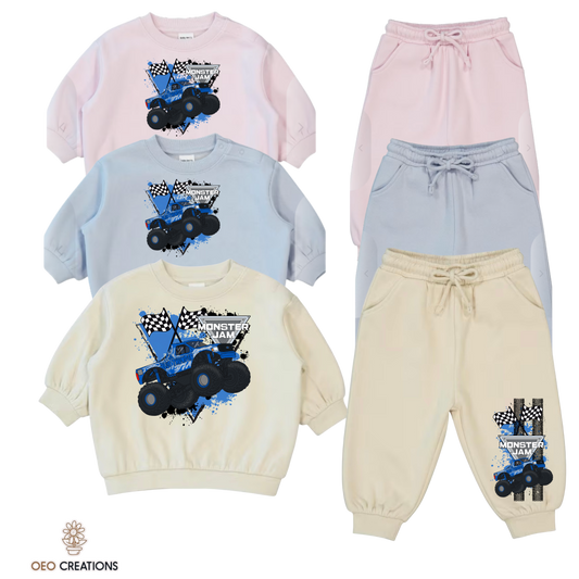 Blue Thunder Flag Tracksuit Set