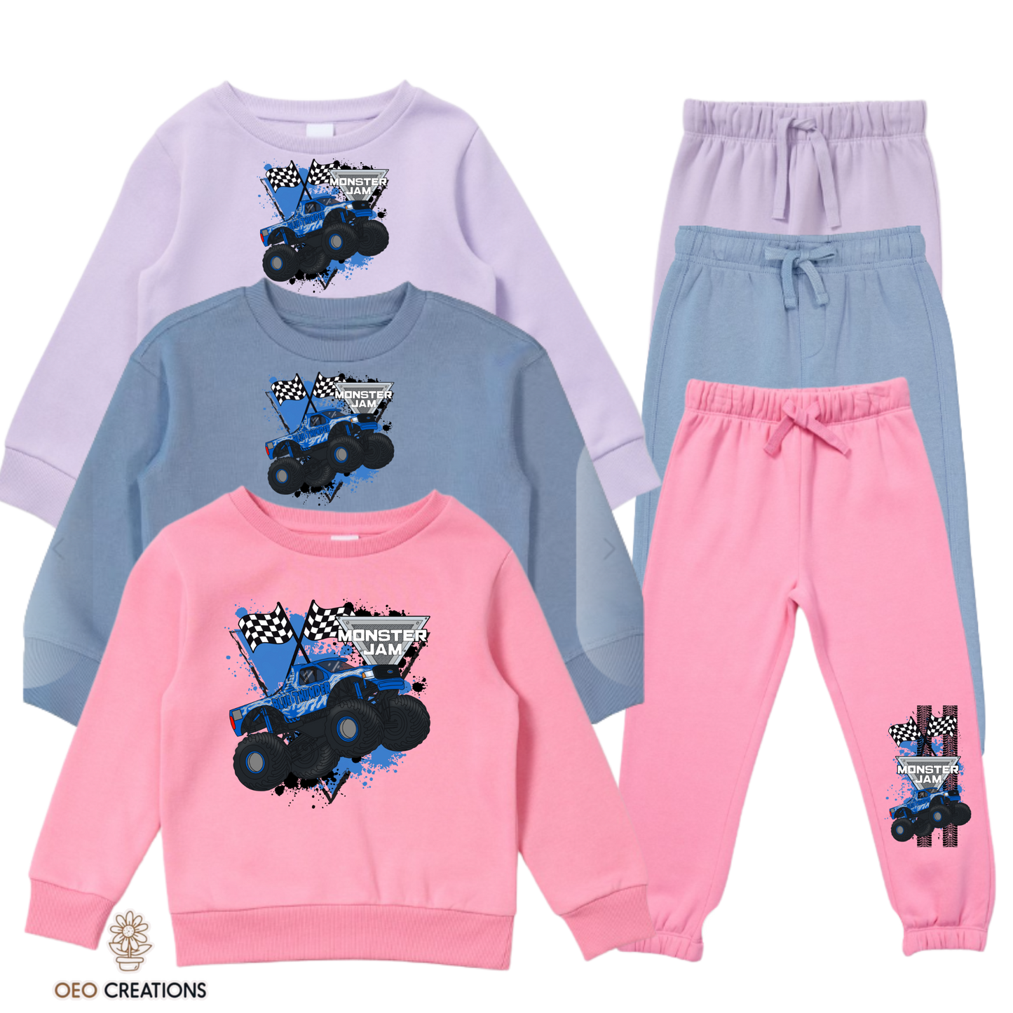 Blue Thunder Flag Tracksuit Set