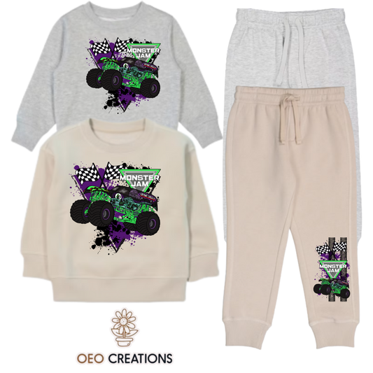 Grave Digger Flag Tracksuit Set