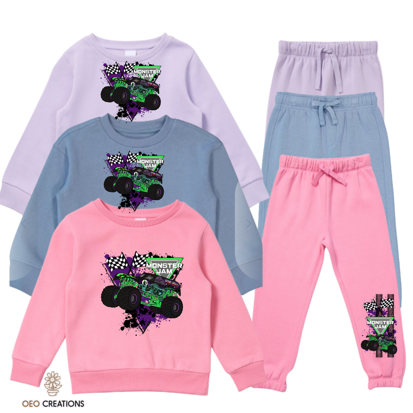Grave Digger Flag Tracksuit Set