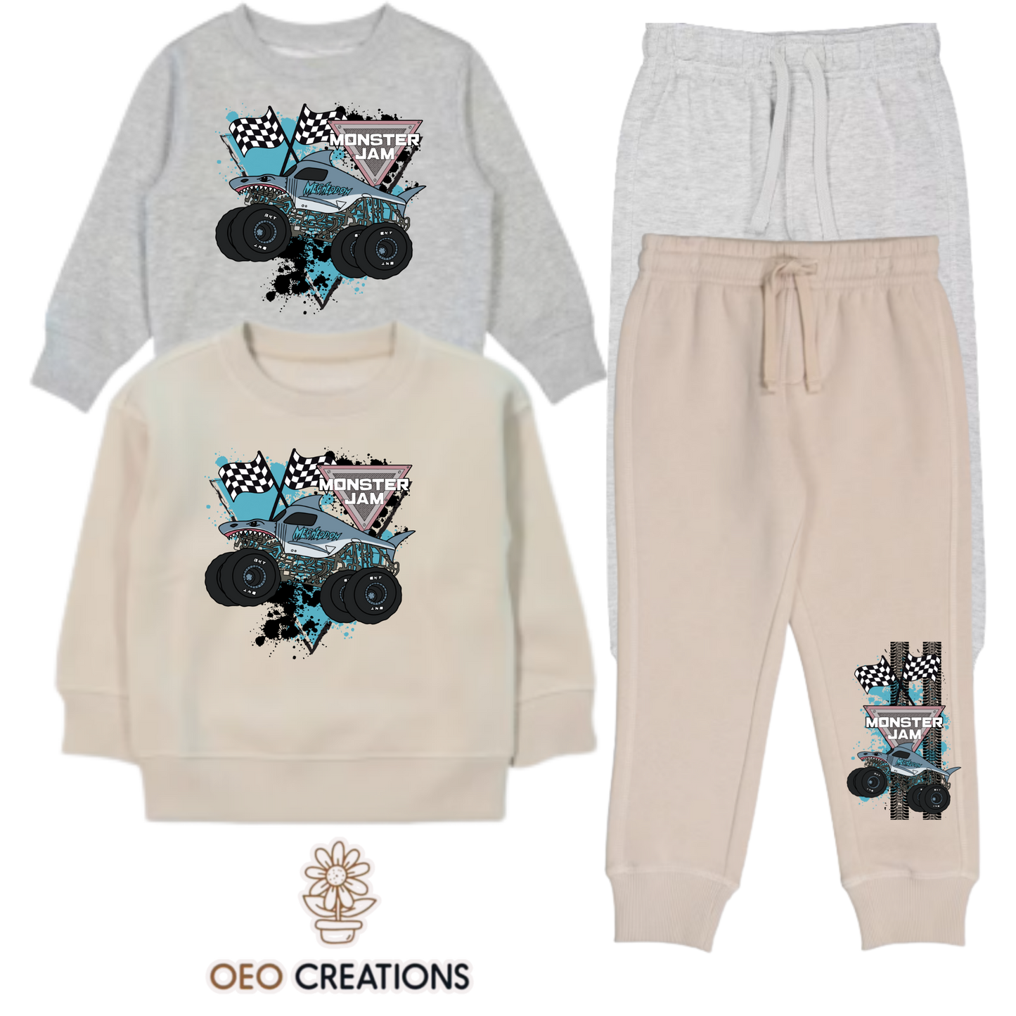 Megalodon Flag Tracksuit Set