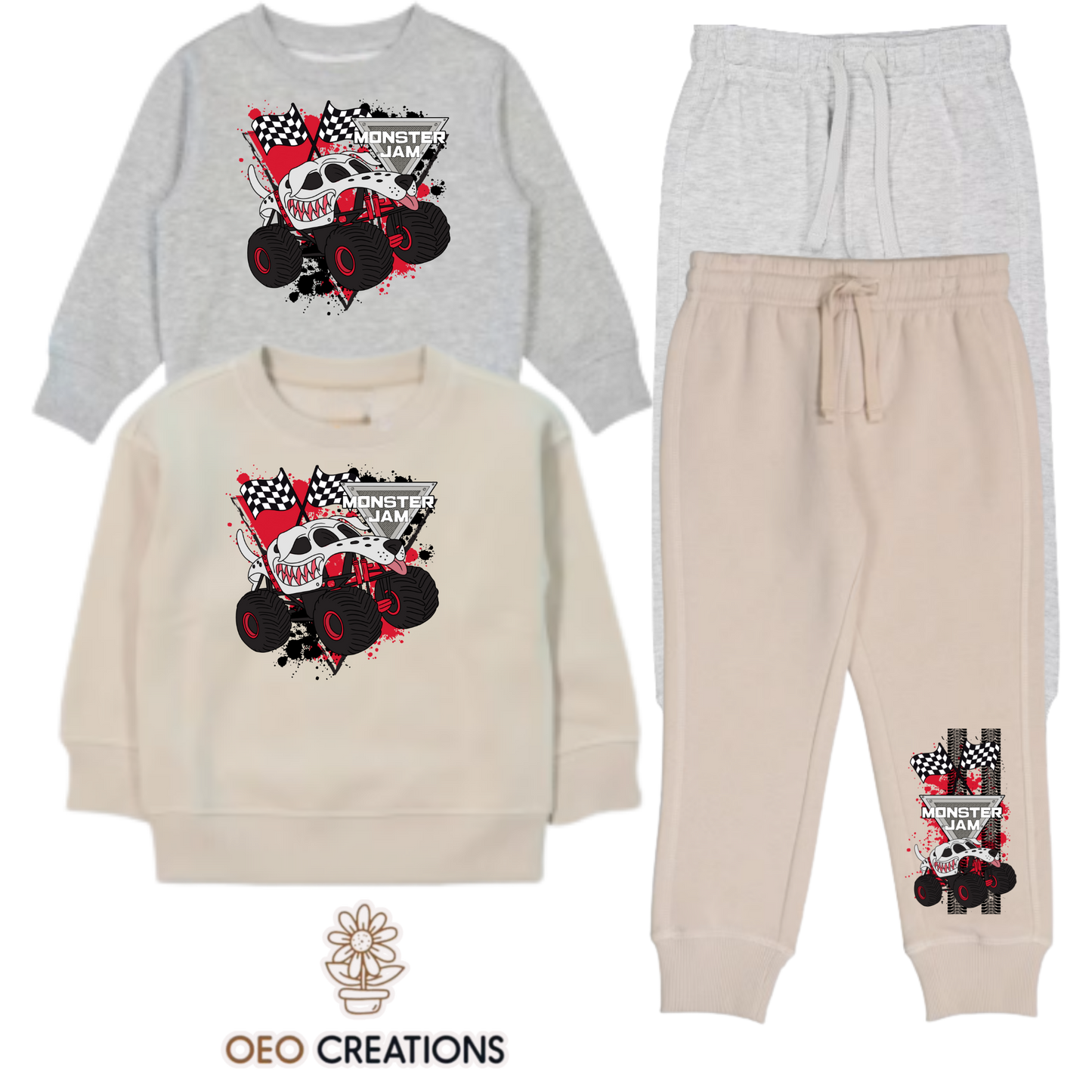 Monster Mutt Flag Tracksuit Set