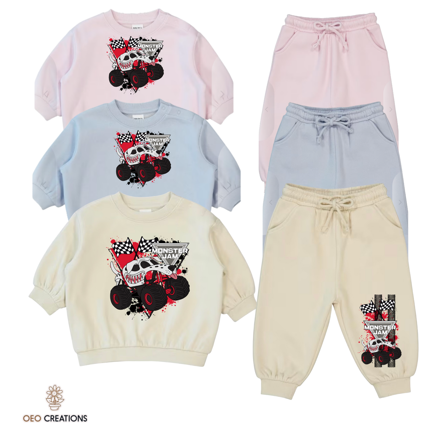 Monster Mutt Flag Tracksuit Set