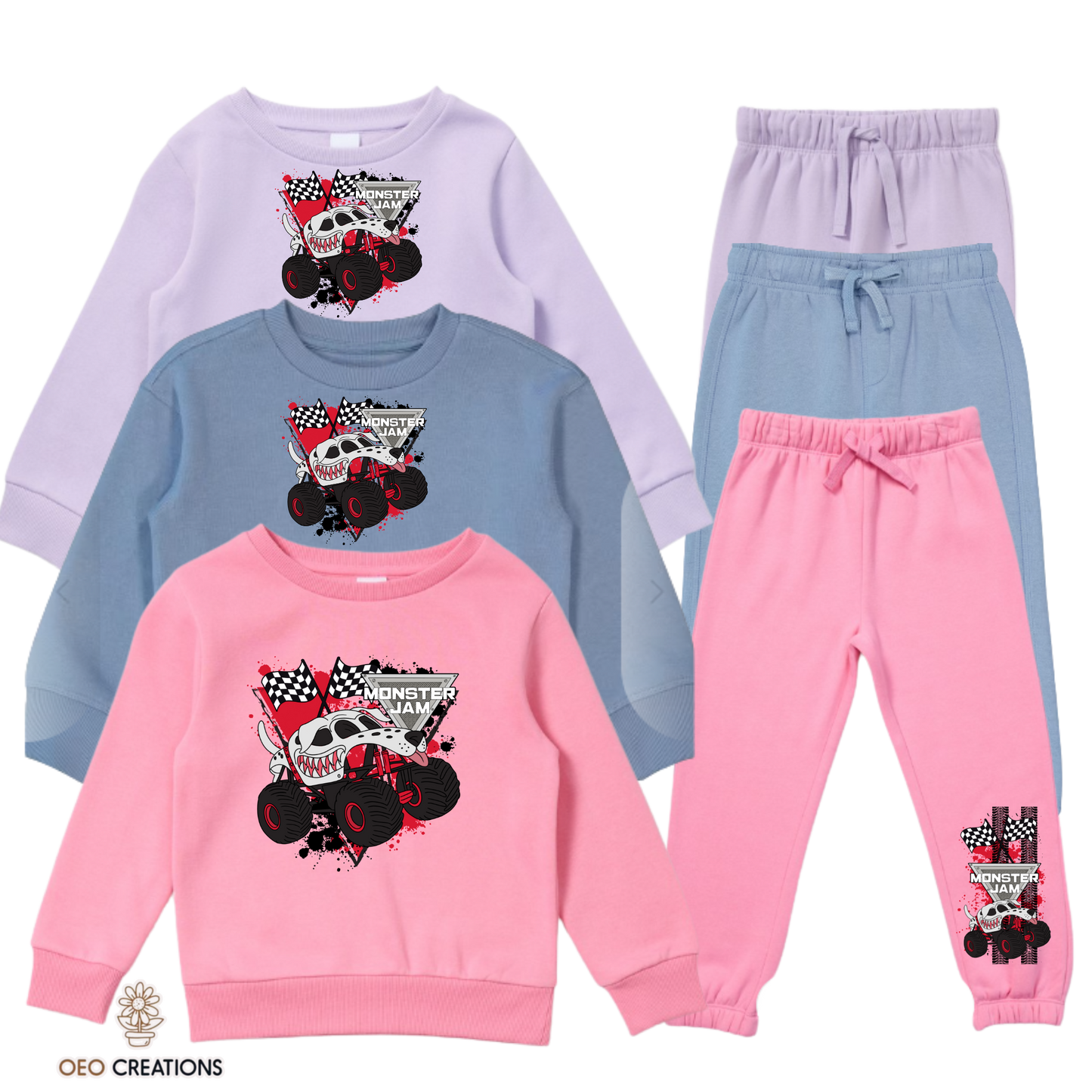 Monster Mutt Flag Tracksuit Set