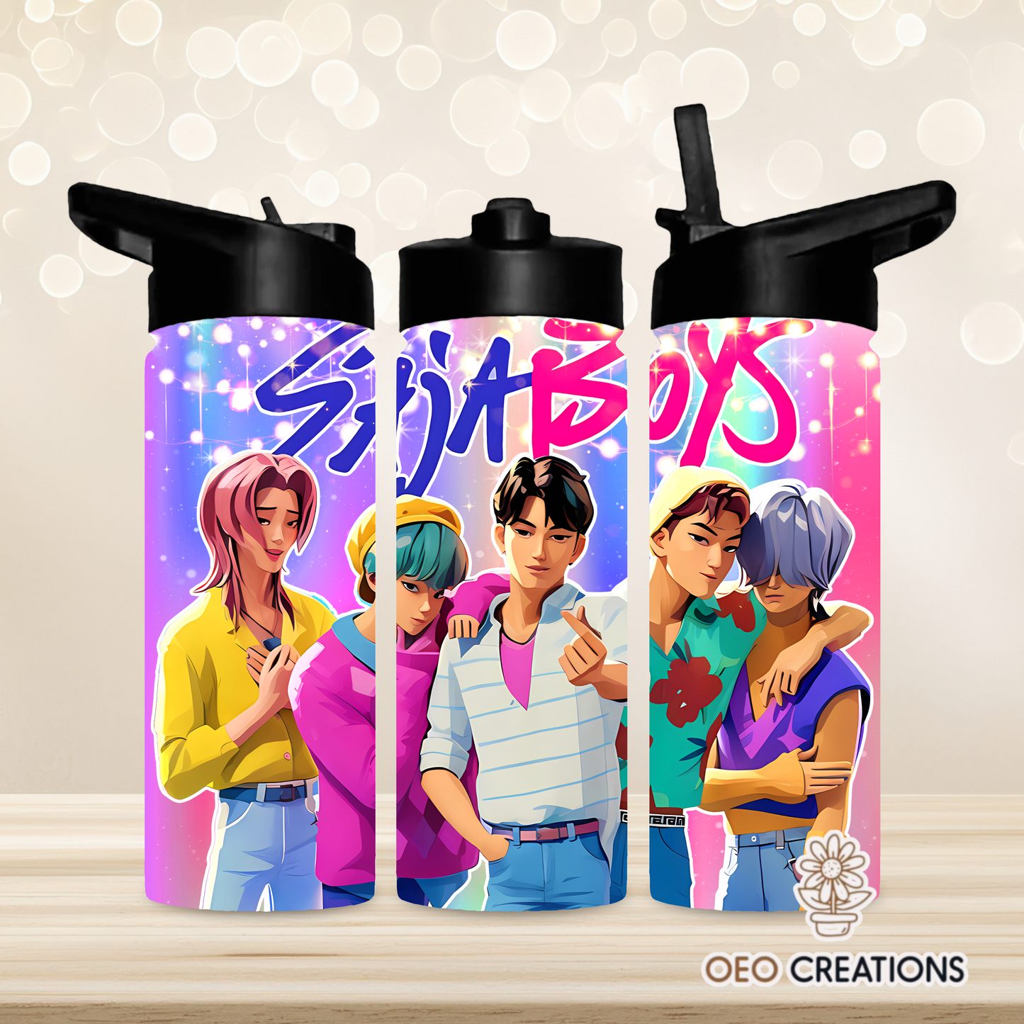 18oz Water Bottle Kpop 10
