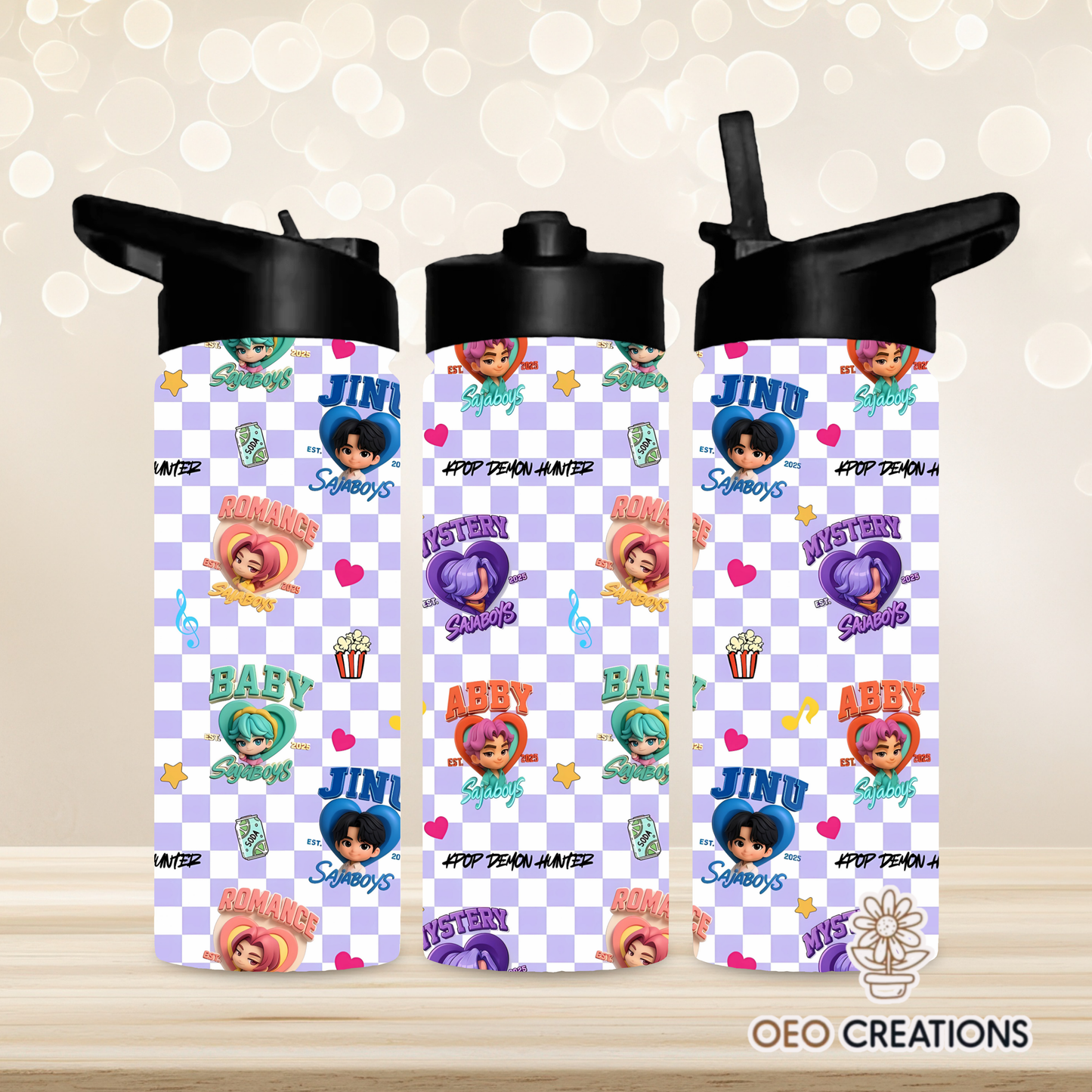 18oz Water Bottle Kpop 6