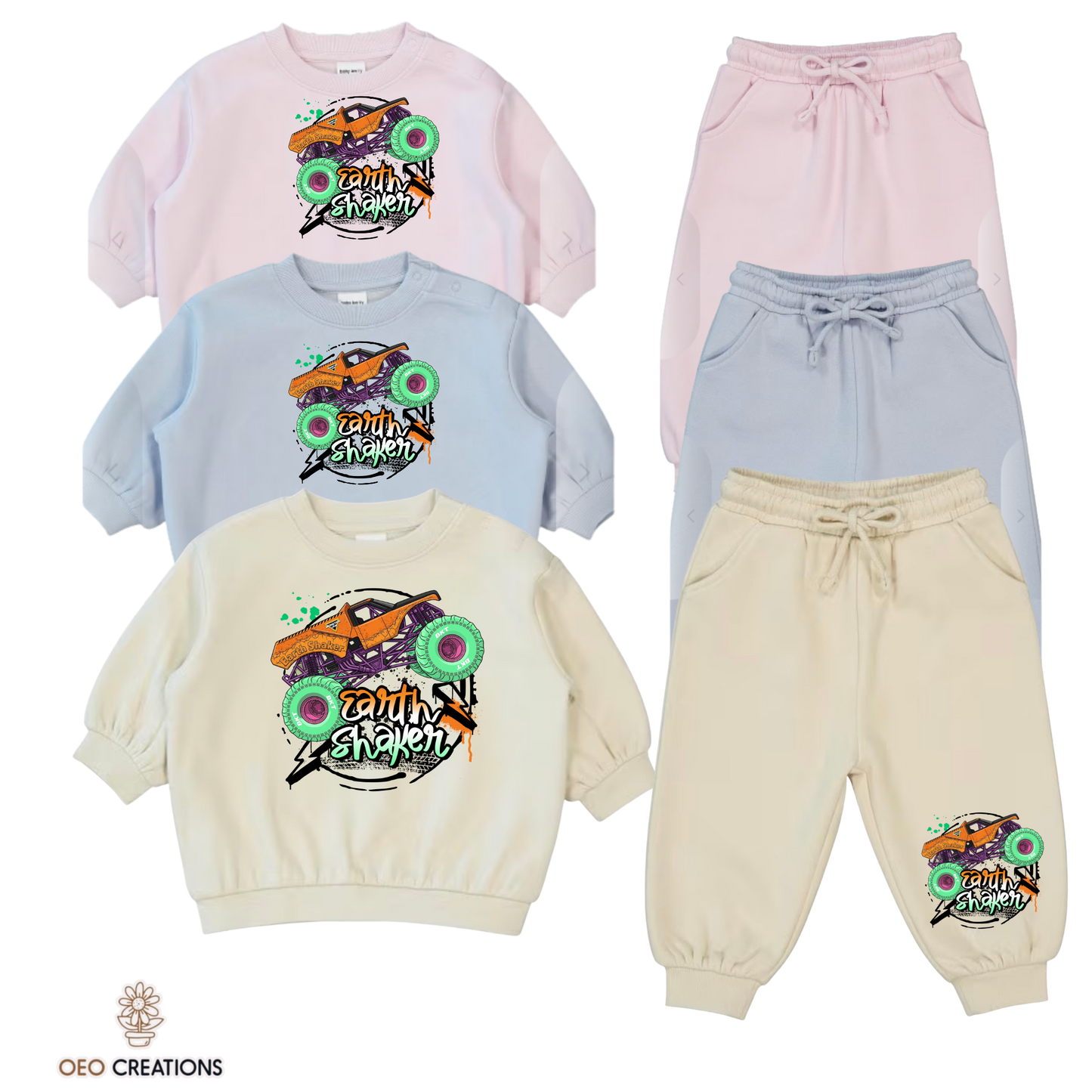 Neon Earth Shaker Tracksuit Set