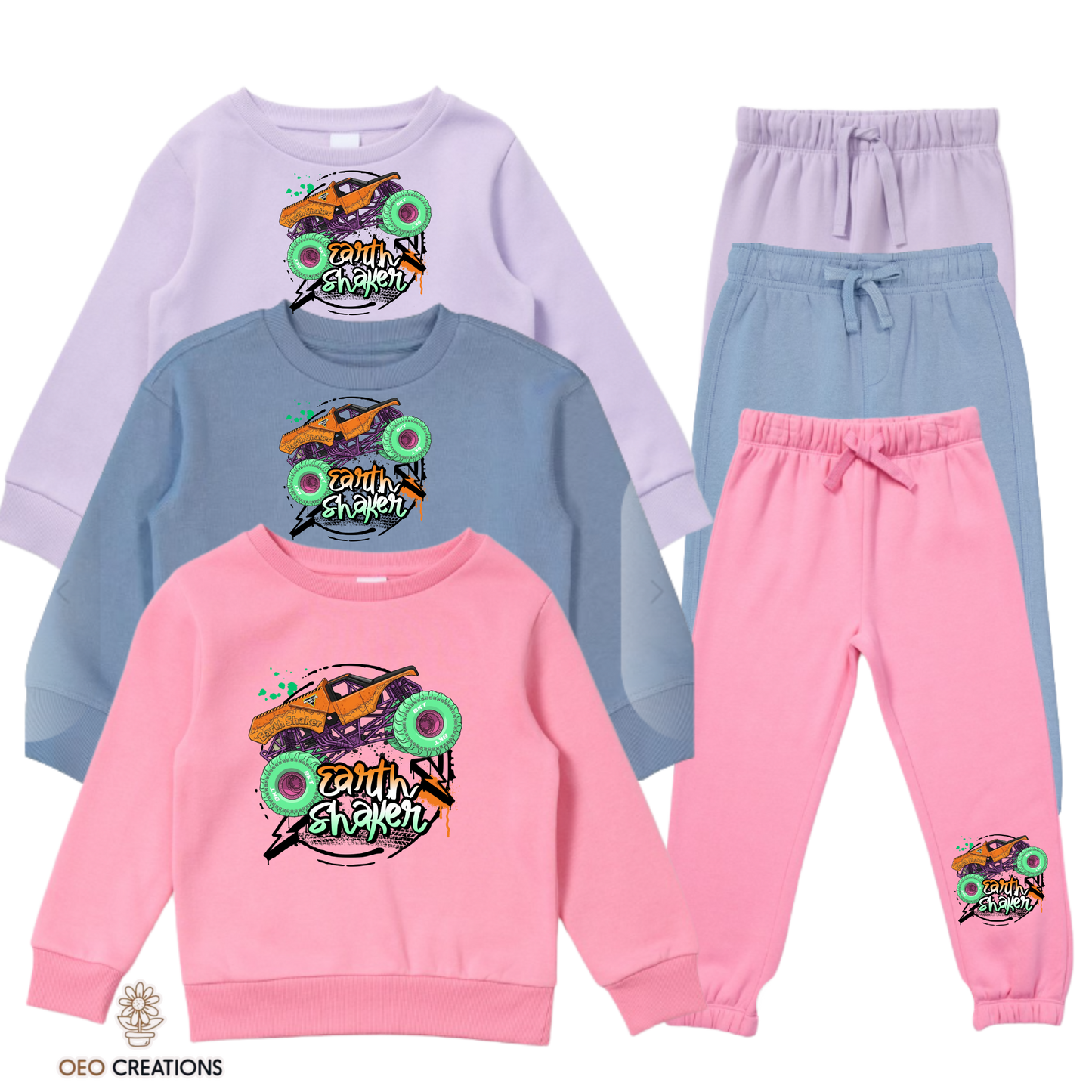 Neon Earth Shaker Tracksuit Set