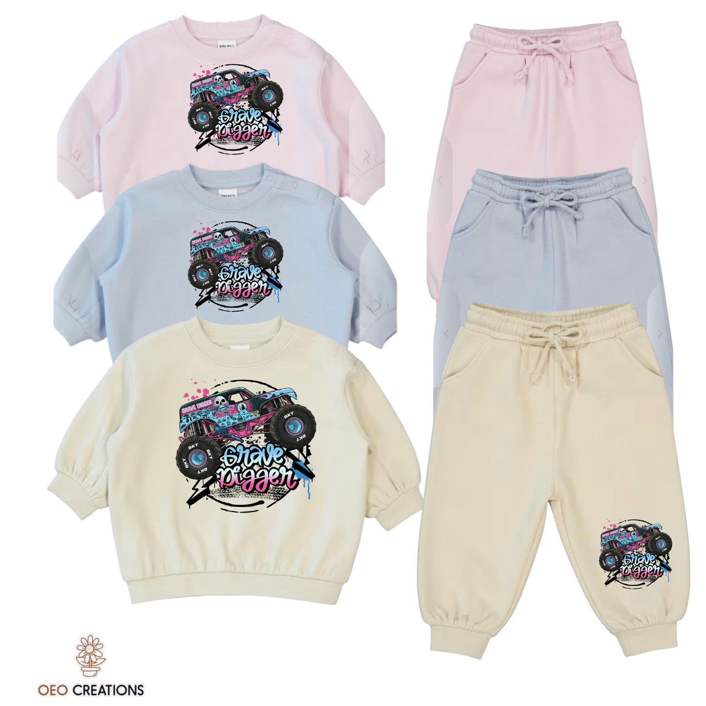 Neon Grave Digger Tracksuit Set