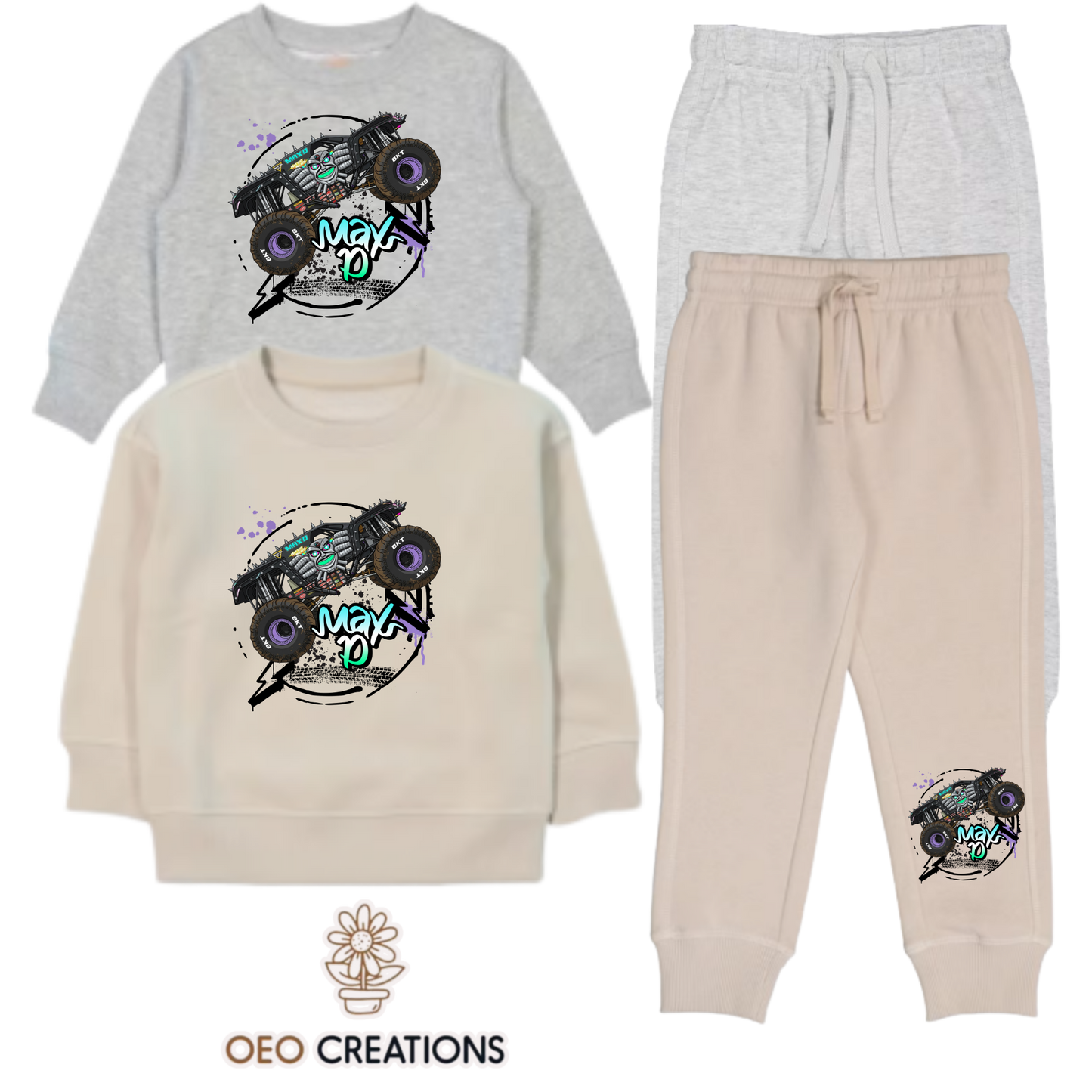 Neon Max D Tracksuit Set