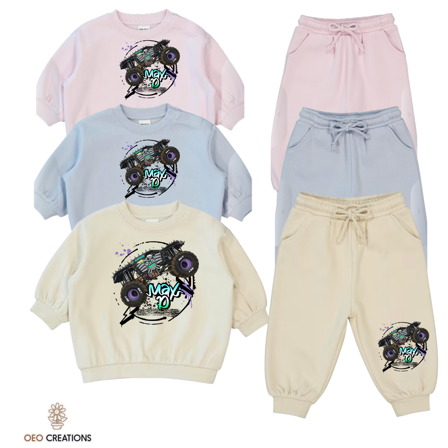 Neon Max D Tracksuit Set