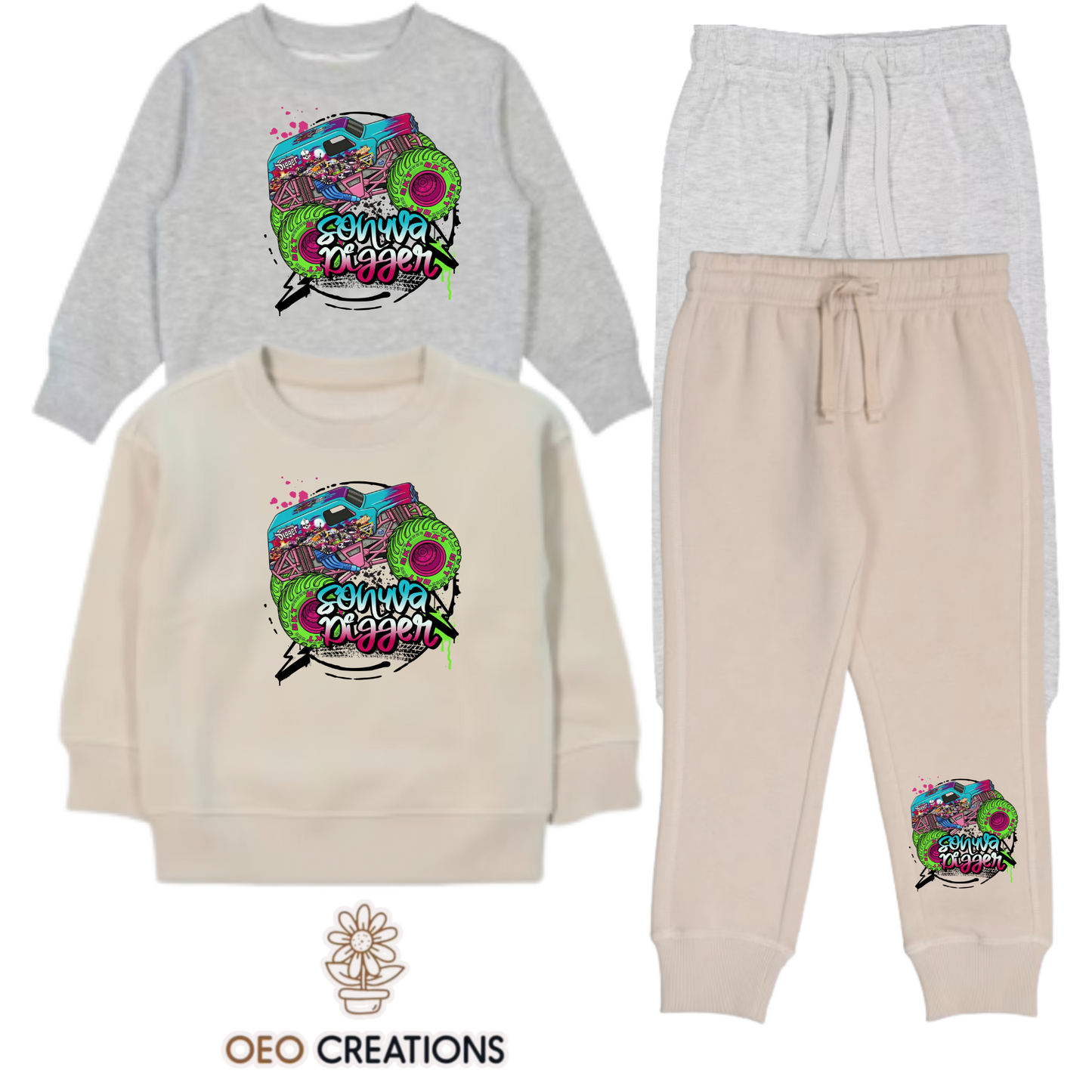 Neon Son Va Digger Tracksuit Set