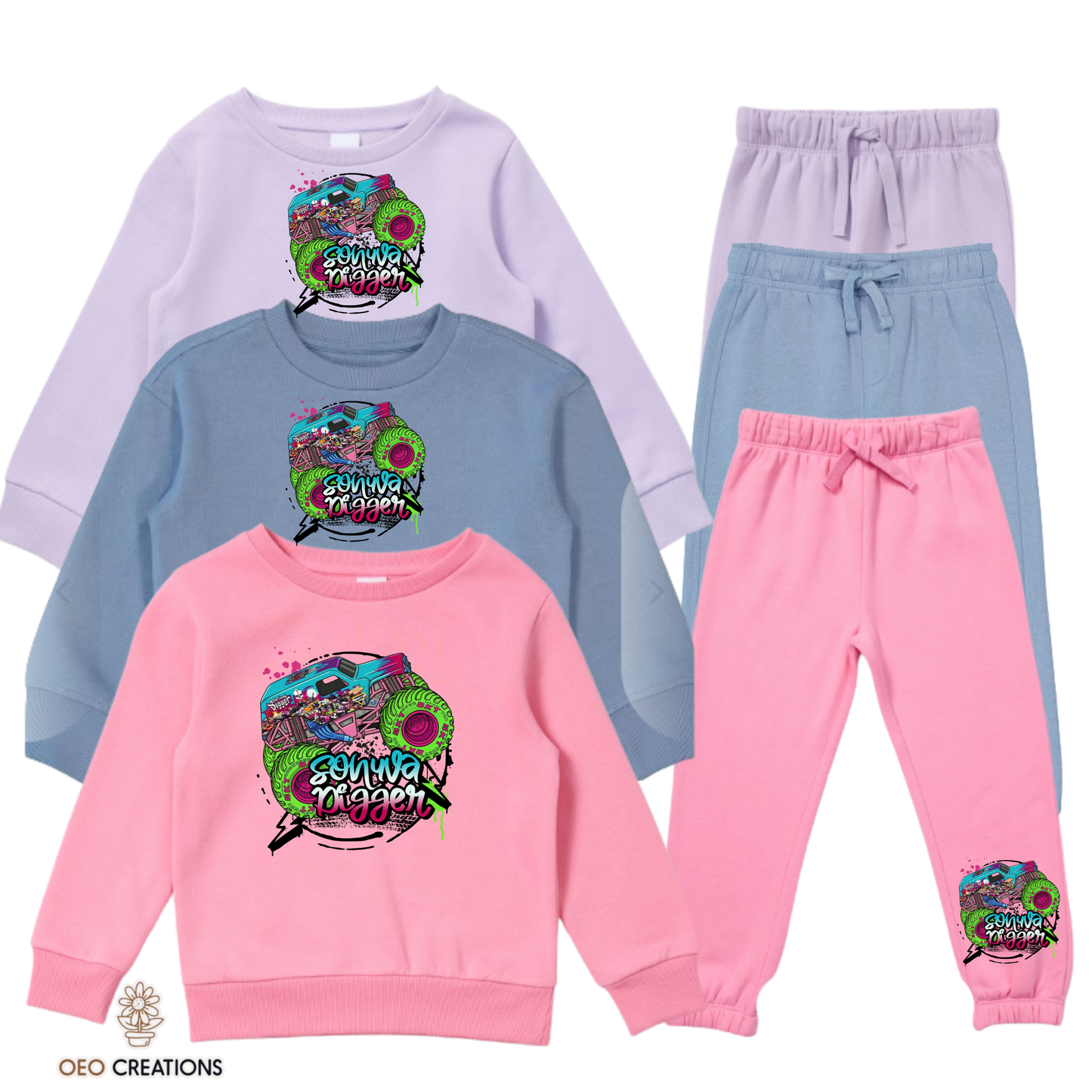 Neon Son Va Digger Tracksuit Set