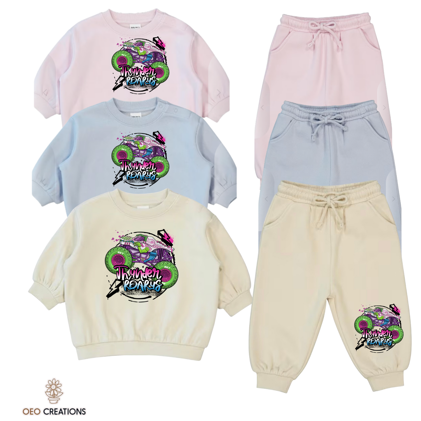 Neon Thunderroarus Tracksuit Set