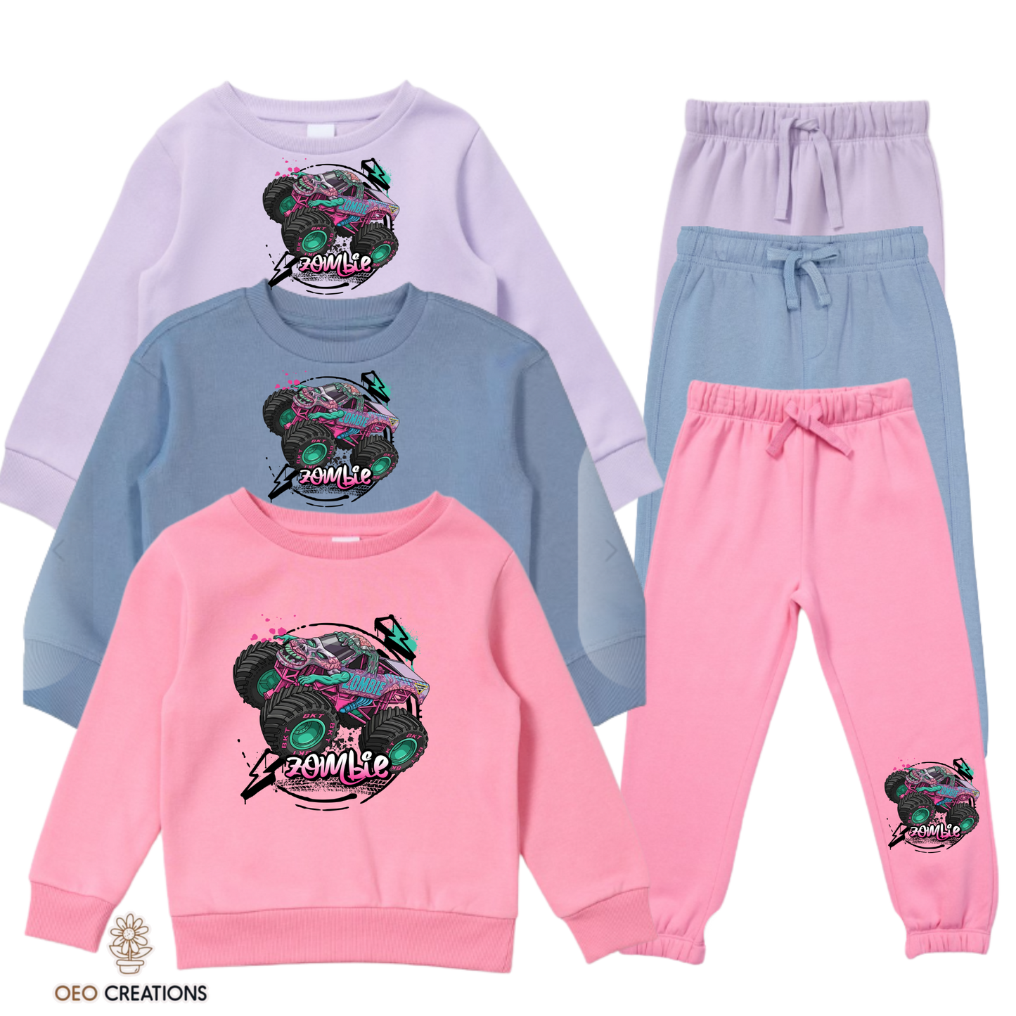 Neon Zombie Tracksuit Set