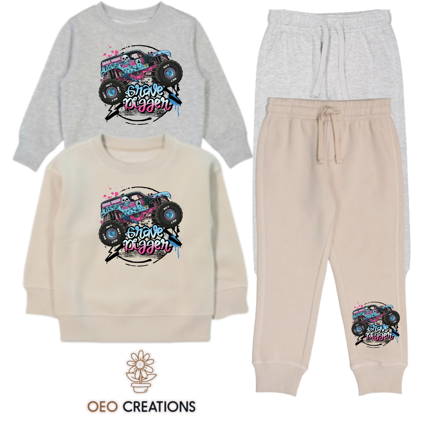 Neon Grave Digger Tracksuit Set