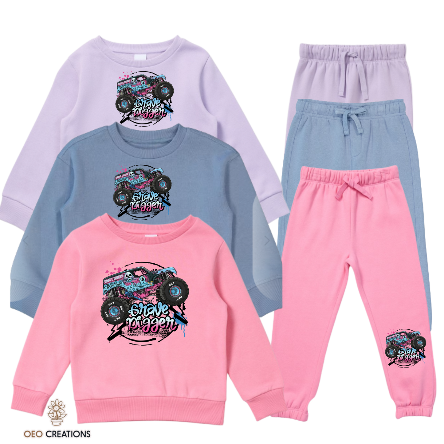 Neon Grave Digger Tracksuit Set