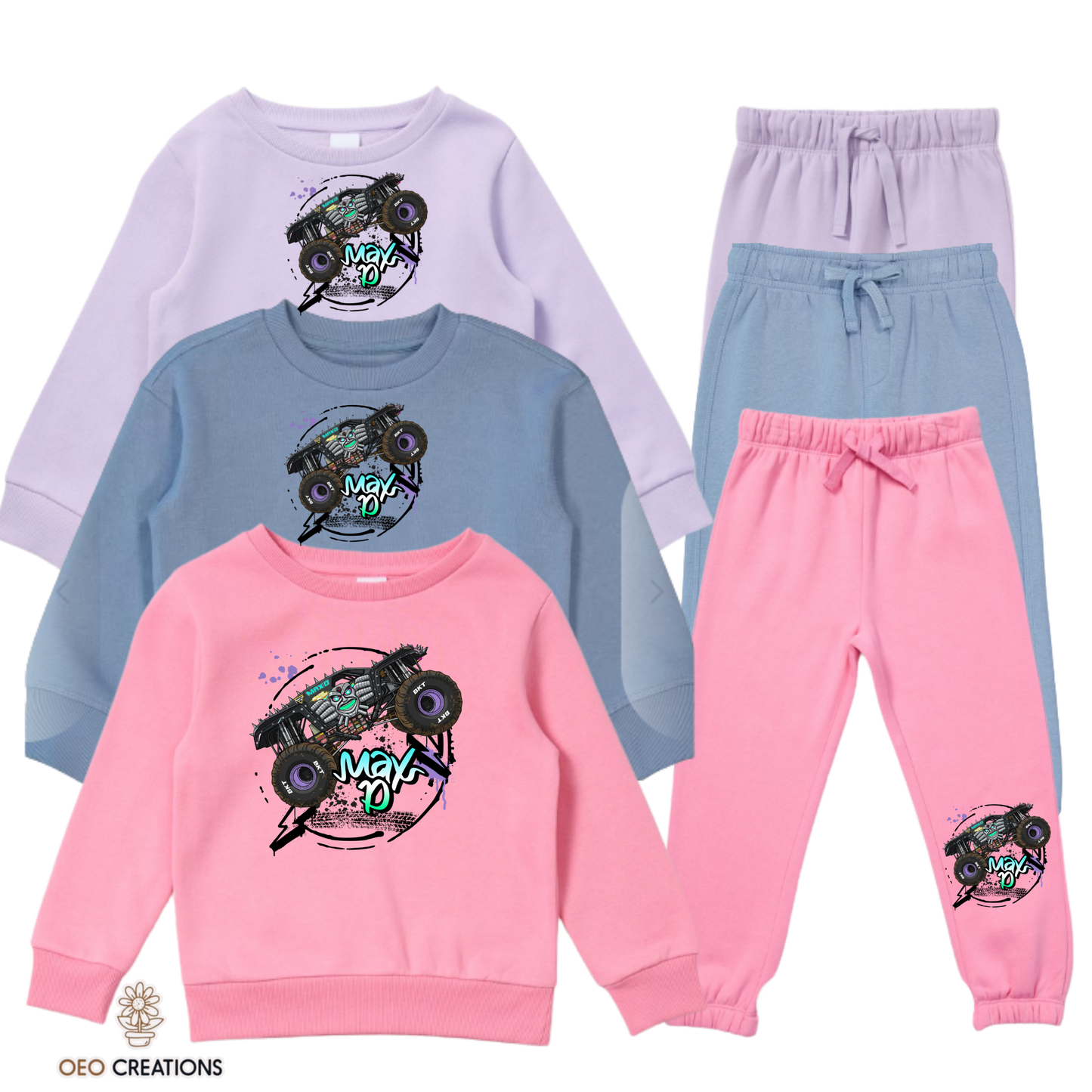 Neon Max D Tracksuit Set