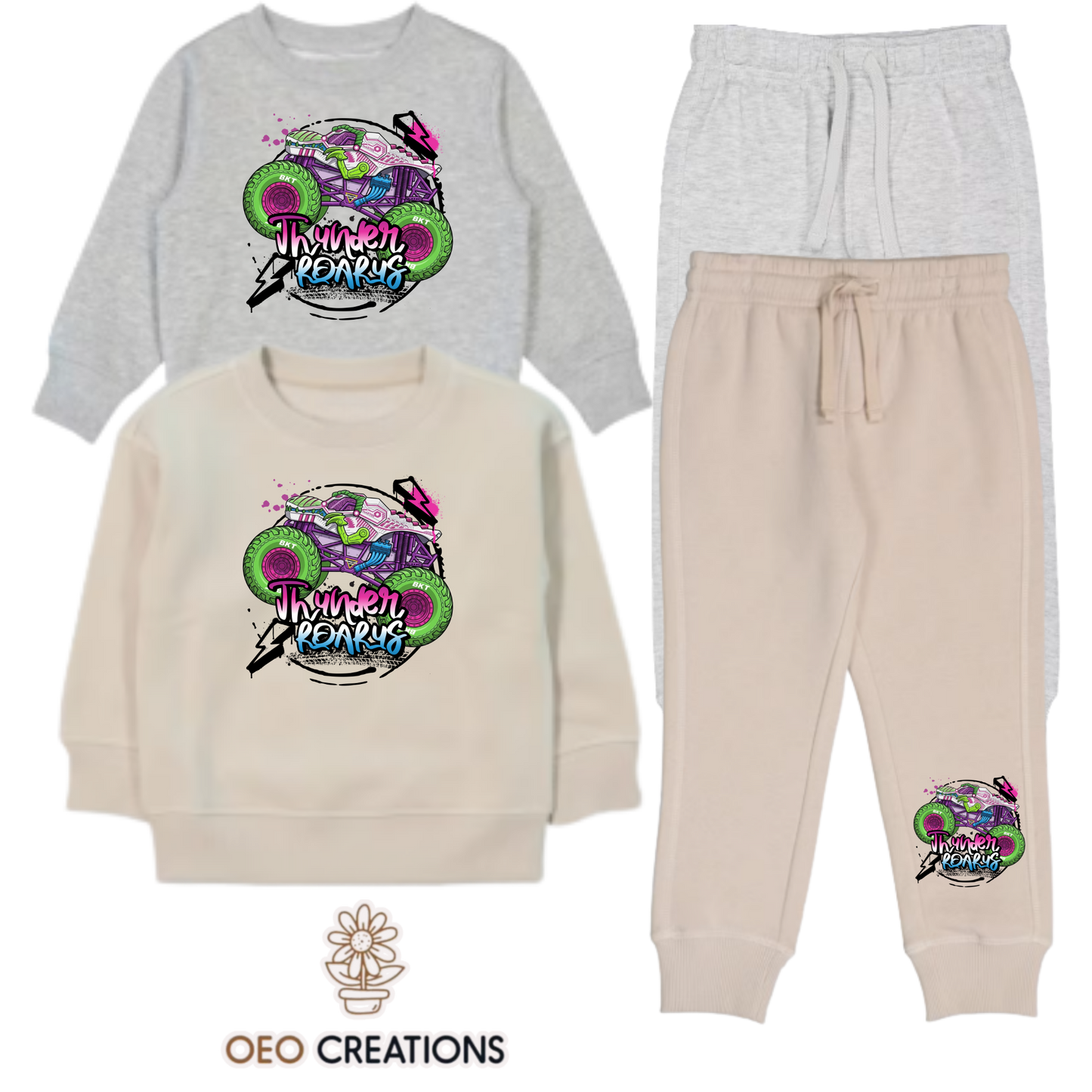 Neon Thunderroarus Tracksuit Set