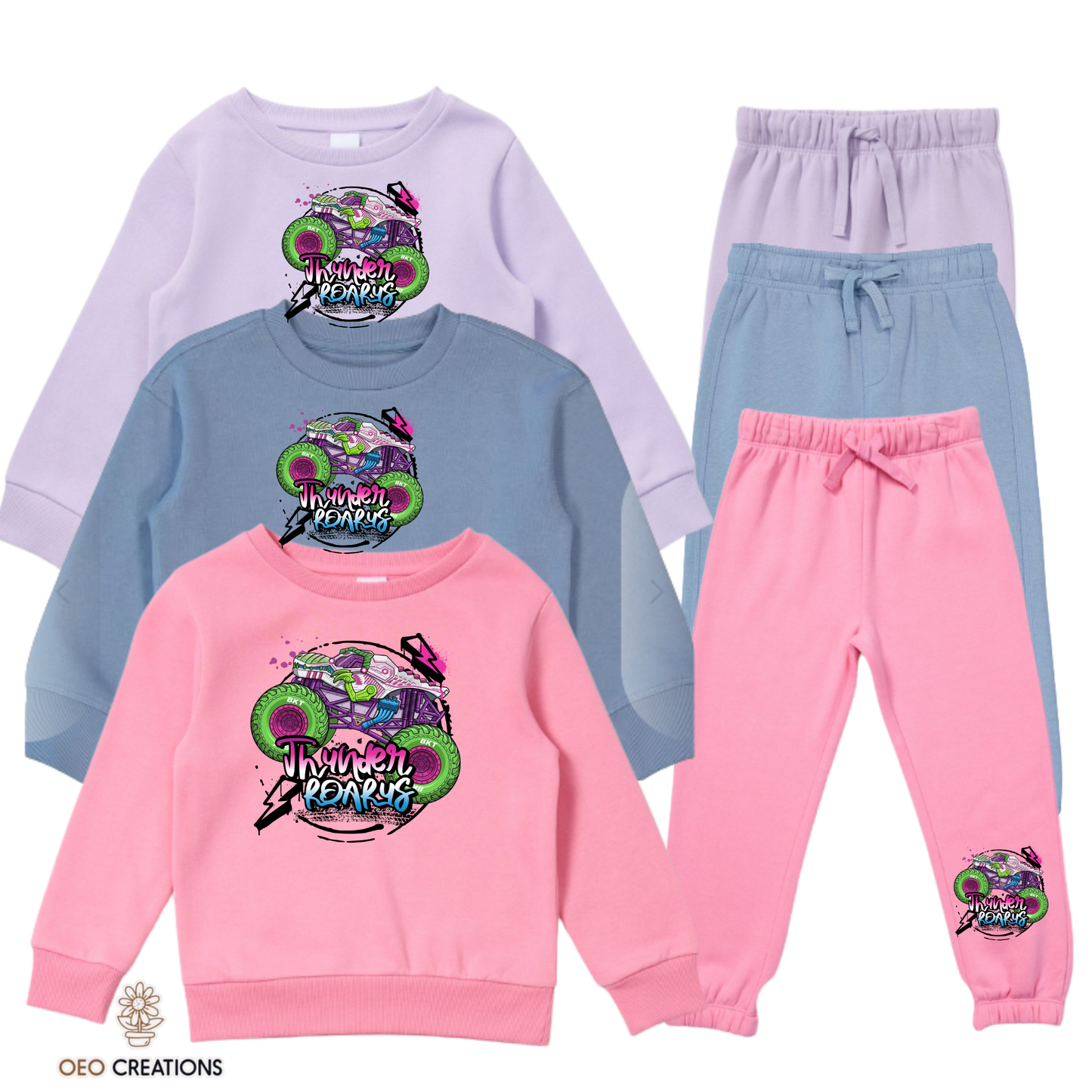 Neon Thunderroarus Tracksuit Set