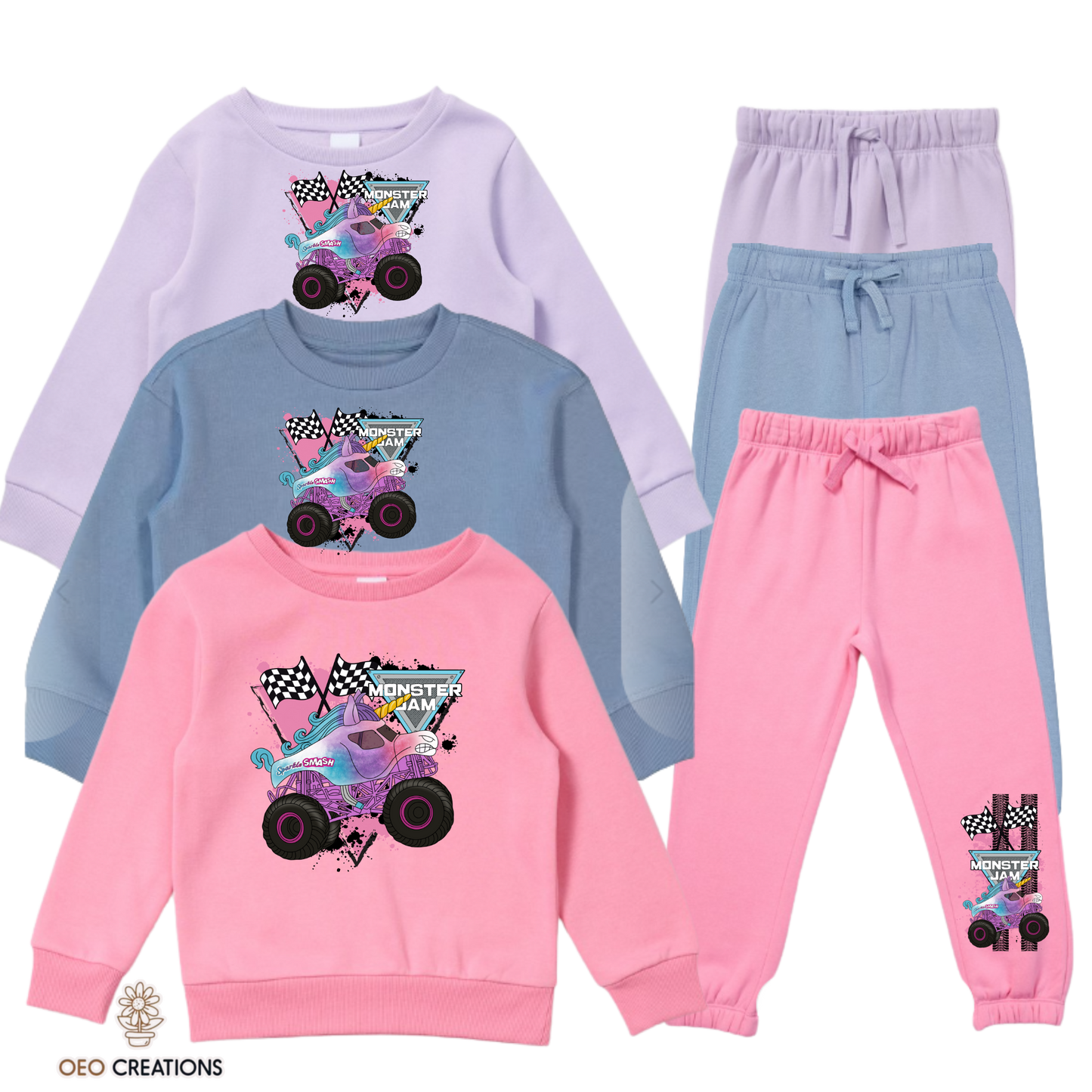 Sparkle Smash Flag Tracksuit Set