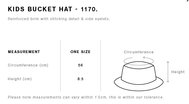 Pop N Crew Bucket Hats (Kids)