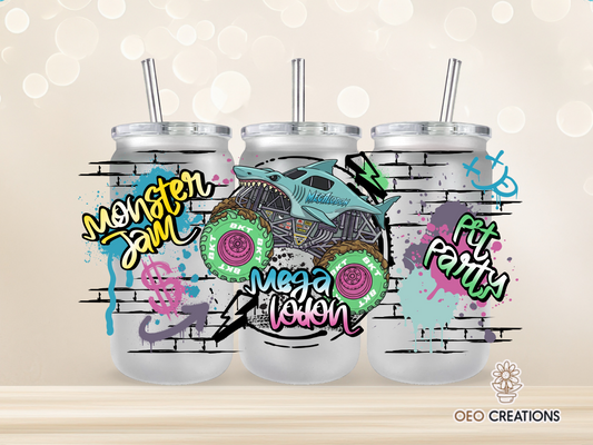 Monster Jam Megalodon Neon Cup