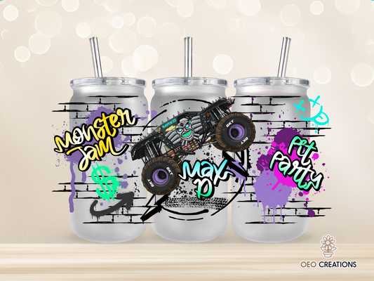 Monster Jam MaxD Neon Cup