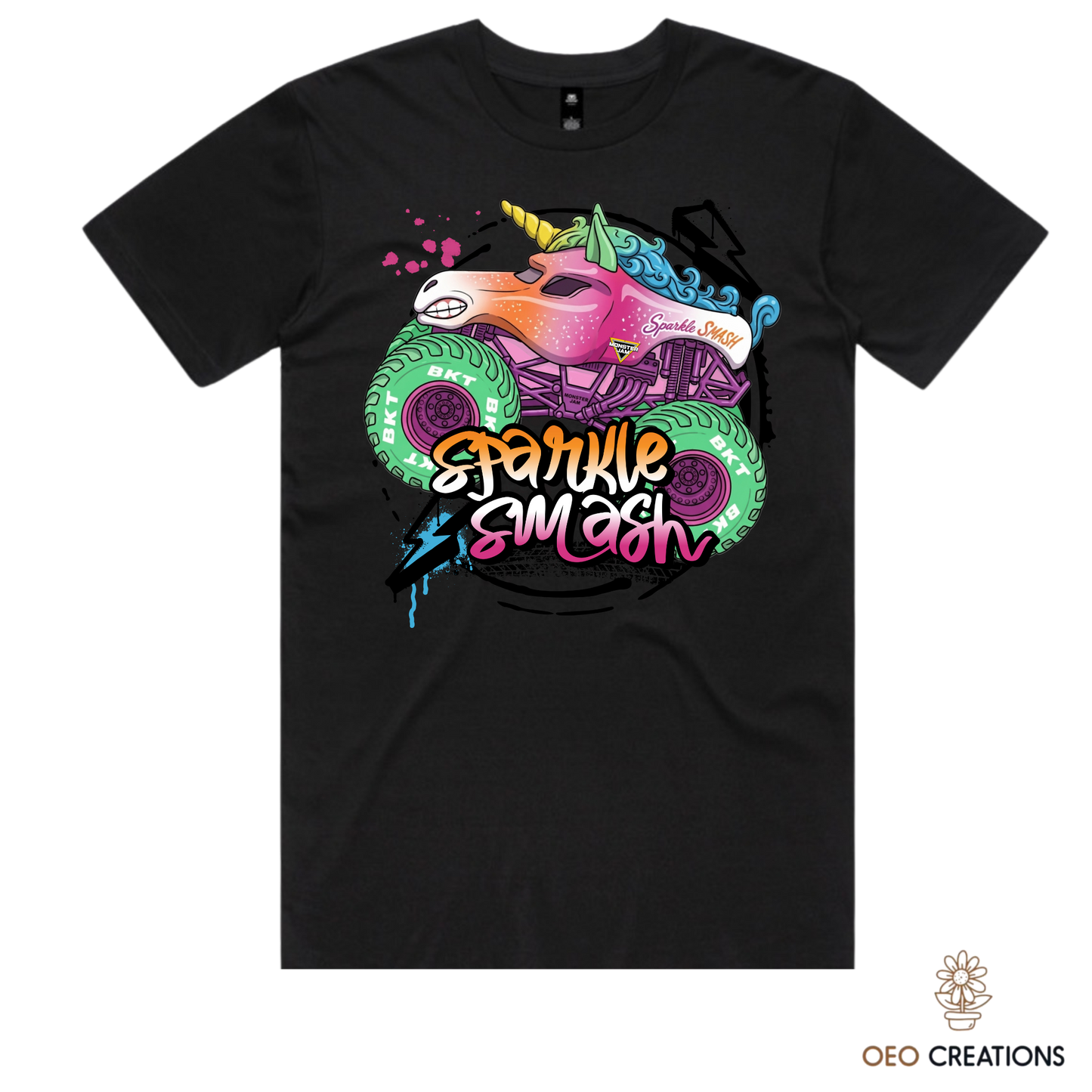 Neon Sparkle Smash