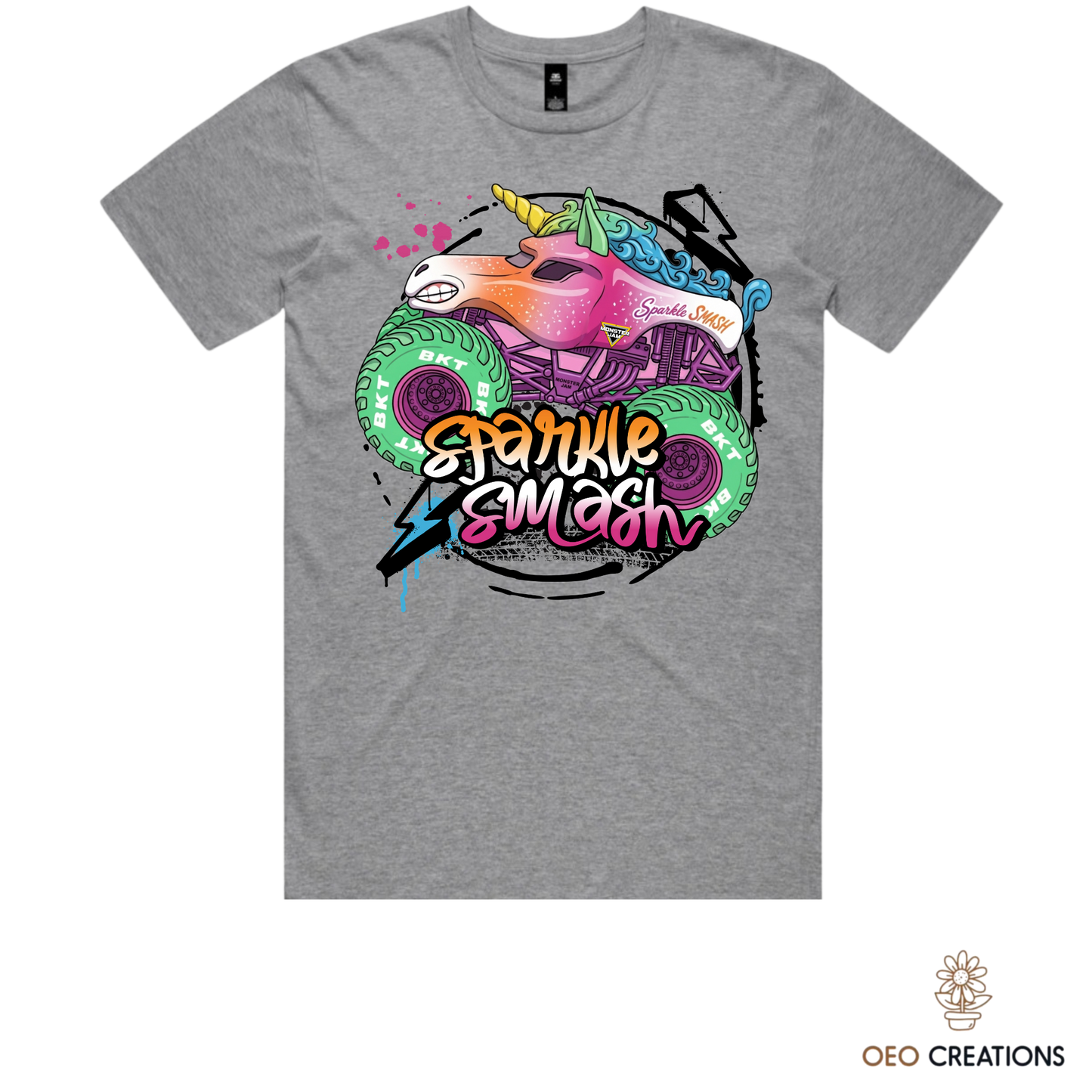 Neon Sparkle Smash
