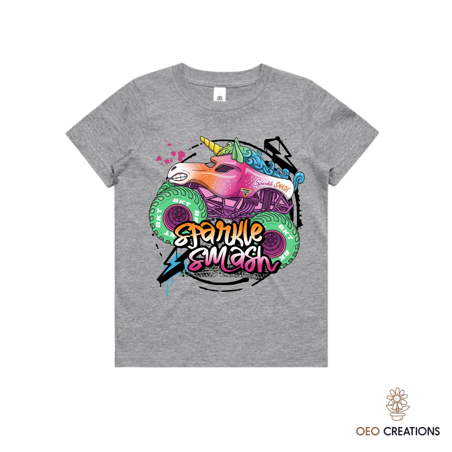 Neon Sparkle Smash