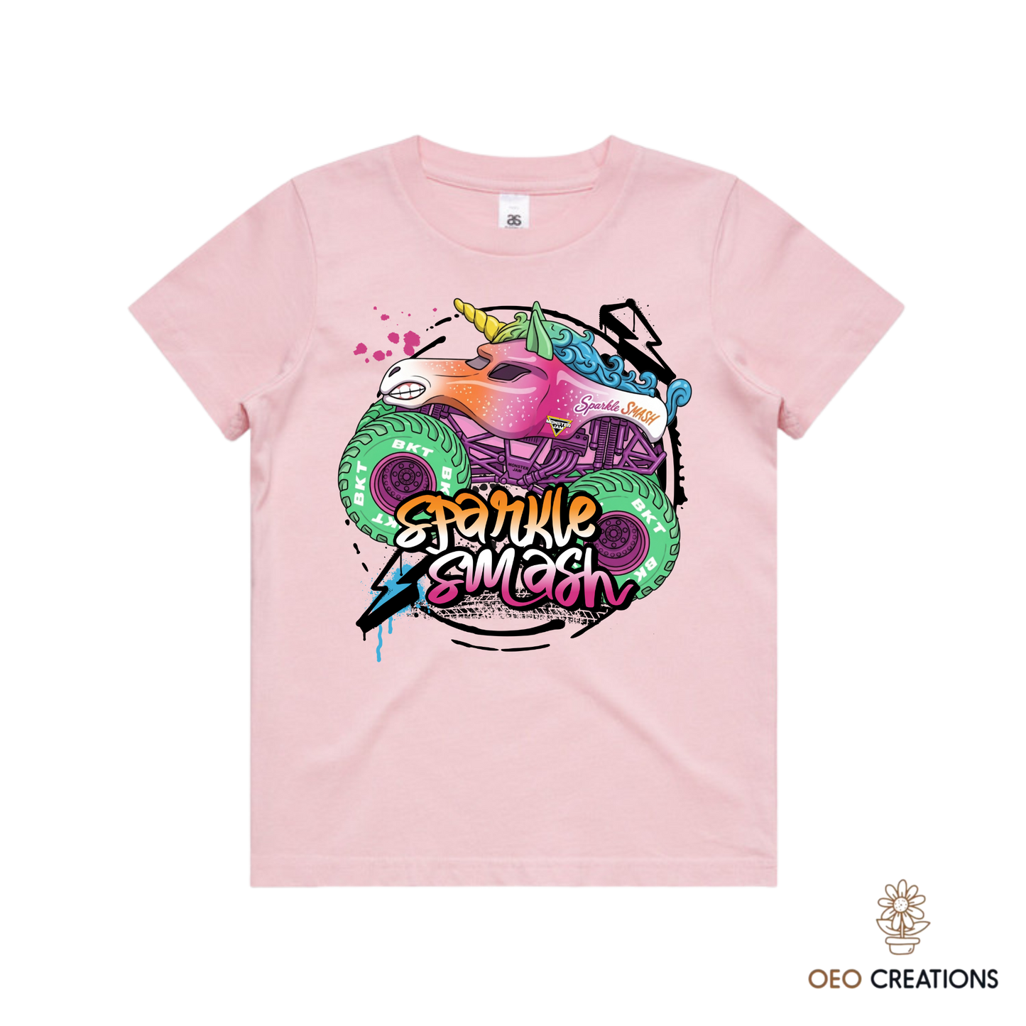 Neon Sparkle Smash