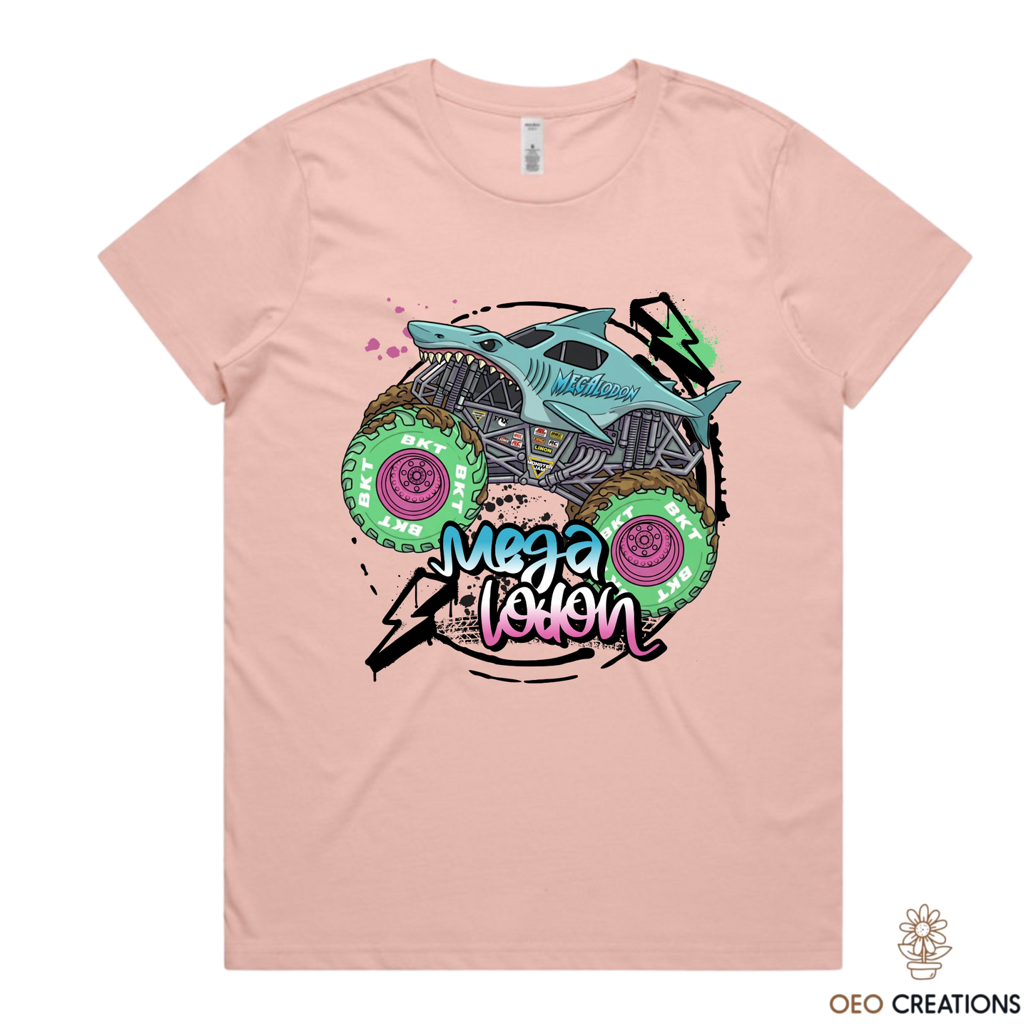 Neon Megalodon