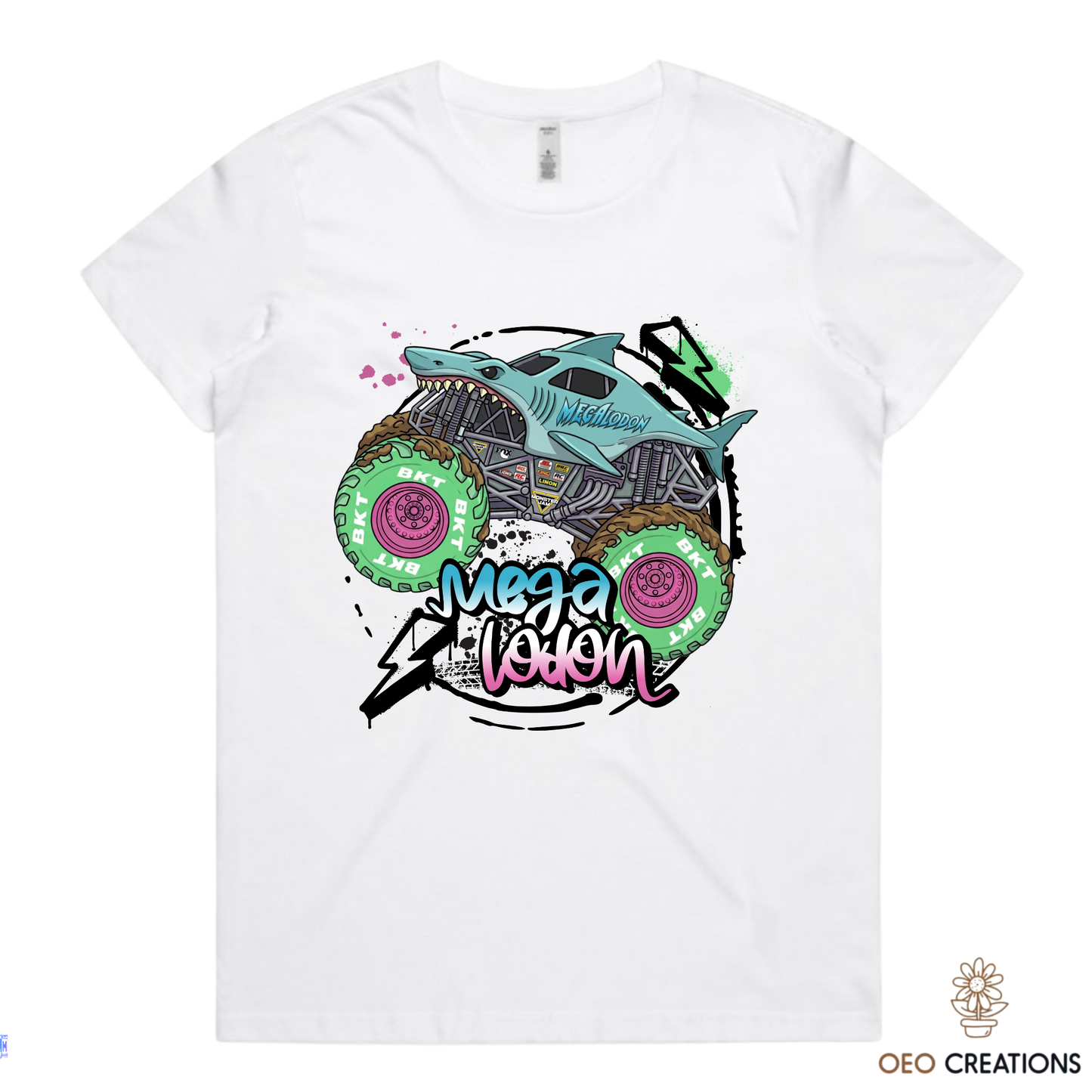 Neon Megalodon