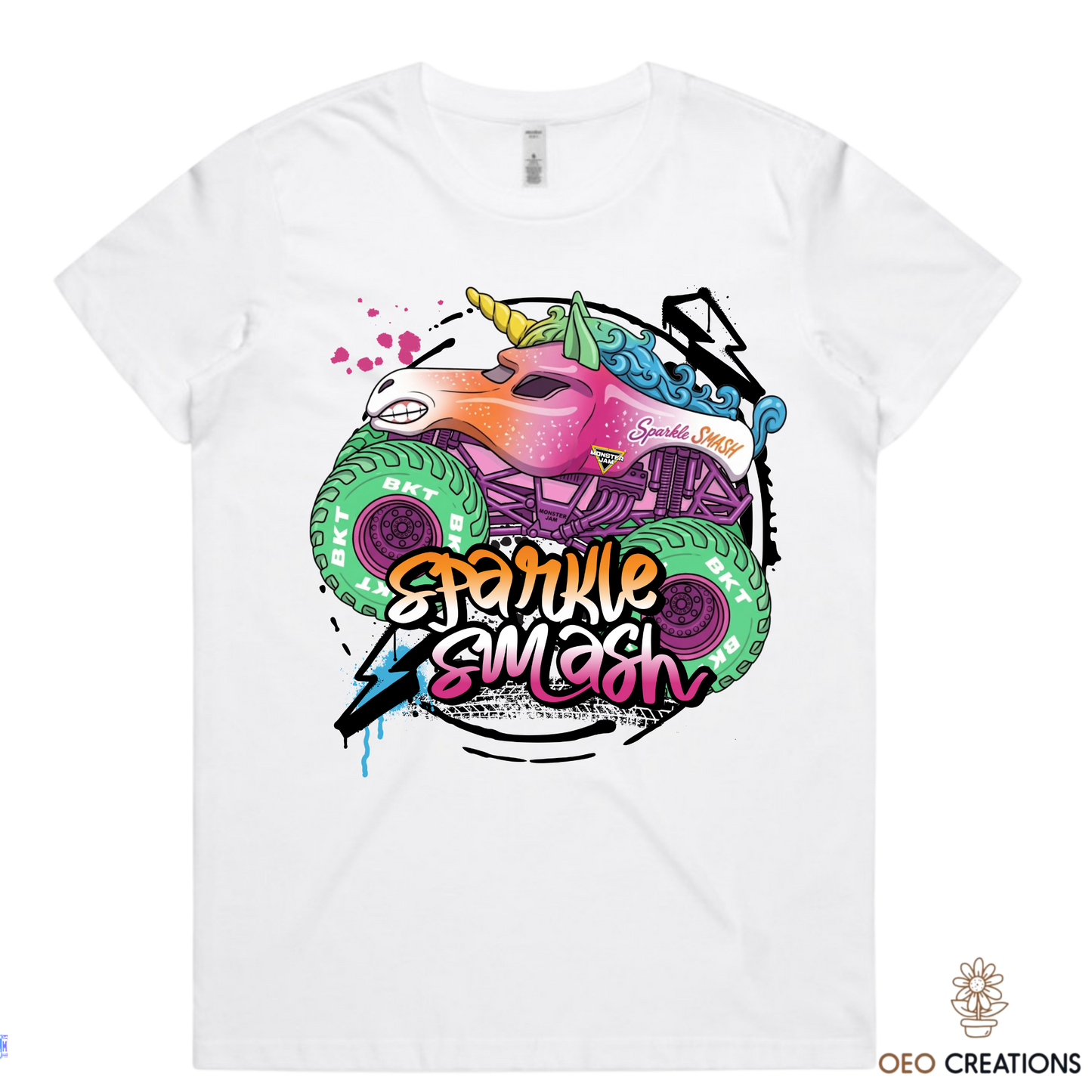 Neon Sparkle Smash
